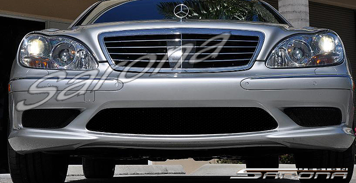 Custom Mercedes S Class Front Bumper  Sedan (2003 - 2006) - $690.00 (Part #MB-023-FB)